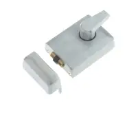 JL5011SC Frelan Hardware Jedo Roller Bolt Night Latch 60mm Satin Chrome