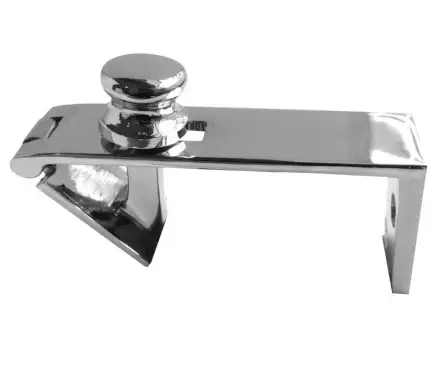 Click Here To Enlarge This Photo Of JV73PC Frelan Hardware Jedo Counter Flap Catch 80x38mm Polished Chrome