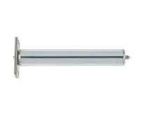 JW900NP Frelan Hardware Jedo Concealed Door Closer with Rectangular Plate 140mm Nickel Plated