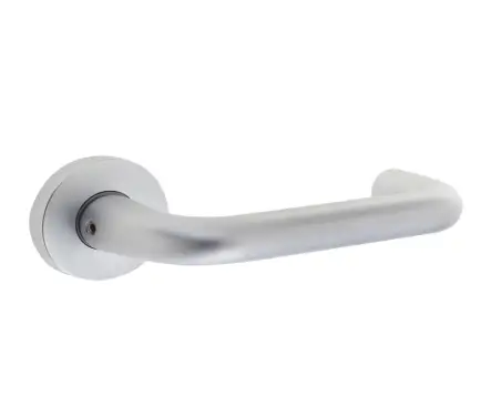 Click Here To Enlarge This Photo Of SAA01 Frelan Hardware 19mm Round Bar Handle on Rose Satin Anodised Aluminium