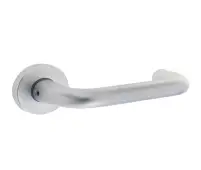 SAA01 Frelan Hardware 19mm Round Bar Handle on Rose Satin Anodised Aluminium