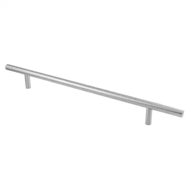 Click Here To Enlarge This Photo Of CSPT1425SSS/201 Carlisle Brass Eurospec 525mm o/a x 425mm c/c x 19mm Dia. Straight T Bar Pull Handle (G201) Satin Stainless Steel