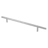 CSPT1425SSS/201 Carlisle Brass Eurospec 525mm o/a x 425mm c/c x 19mm Dia. Straight T Bar Pull Handle (G201) Satin Stainless Steel