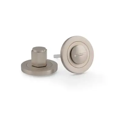 Click Here To Enlarge This Photo Of AW794SN - Alexander & Wilks Hex Thumbturn and Release - Satin Nickel