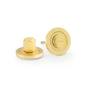 AW794SB - Alexander & Wilks Hex Thumbturn and Release - Satin Brass