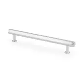 AW830-128-PC - Alexander & Wilks Vesper Hex T-Bar Cabinet Pull - Polished Chrome - 128mm c/c