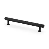 AW830-160-BL - Alexander & Wilks Vesper Hex T-Bar Cabinet Pull - Black - 160mm c/c