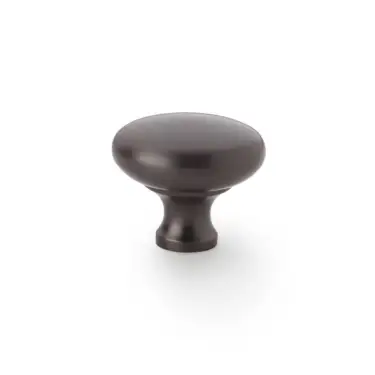 Click Here To Enlarge This Photo Of AW836-38-DBZ - Alexander & Wilks Wade Round Cupboard Knob 38mm - Dark Bronze