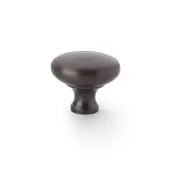 AW836-38-DBZ - Alexander & Wilks Wade Round Cupboard Knob 38mm - Dark Bronze