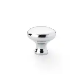 AW836-32-PC - Alexander & Wilks Wade Round Cupboard Knob 32mm - Polished Chrome
