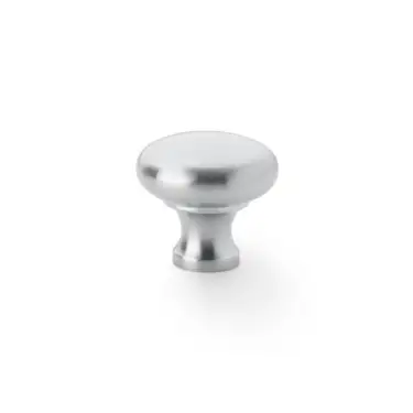 Click Here To Enlarge This Photo Of AW836-32-SC - Alexander & Wilks Wade Round Cupboard Knob 32mm - Satin Chrome