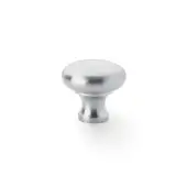 AW836-32-SC - Alexander & Wilks Wade Round Cupboard Knob 32mm - Satin Chrome