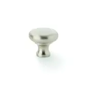 AW836-32-SN - Alexander & Wilks Wade Round Cupboard Knob 32mm - Satin Nickel