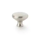 AW836-38-SN - Alexander & Wilks Wade Round Cupboard Knob 38mm - Satin Nickel