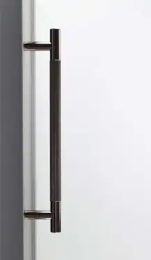Click Here To Enlarge This Photo Of JV1800BNB2B Frelan Hardware Jedo 'Bari' 300mm x 19mm Knurled Pull Handles - Black Nickel (Back to Back Pair)