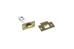 Atlantic - AL25SB Bolt Through Tubular Mortice Latch 2.5" - Satin Brass