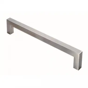 Click Here To Enlarge This Photo Of Atlantic - APH30019SQSSS Mitred Pull Handle [Bolt Through] 300mm x 19mm - Satin Stainless Steel