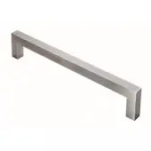 Atlantic - APH30019SQSSS Mitred Pull Handle [Bolt Through] 300mm x 19mm - Satin Stainless Steel