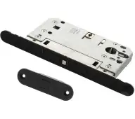 AGBTEMB - AGB Touch Magnetic Door Catch Euro Profile Sashlock - Matt Black