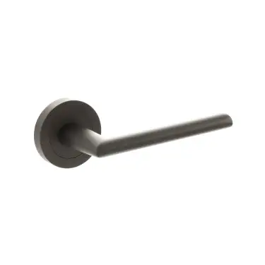 Click Here To Enlarge This Photo Of Atlantic - S43RUDB STATUS 'Alabama' Lever on Round Rose – Urban Dark Bronze