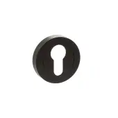 Atlantic - S2ESCERUDB STATUS Euro Escutcheons on Round Rose - Urban Dark Bronze