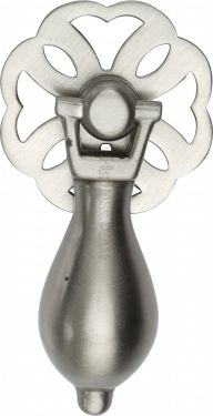 Click Here To Enlarge This Photo Of V5025-SN Heritage Brass Cabinet Drop Pull Satin Nickel Finish