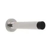 DSW1019BSS Carlisle Brass Eurospec 150mm x 22mm Wall Mounted Door Stop on Concealed Fix Rose - Polished Stainless Steel
