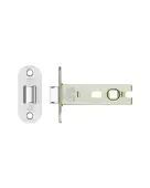 PRTL76FD-R-SSS - Zoo Hardware Project CE Fire Rated Tubular Latch 76mm (Radius Forend) Satin Stainless Steel
