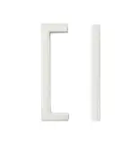 TDFPS-96-BN - Zoo Hardware Square Block Cabinet Pull Handle 96mm c/c Brushed Nickel Finish