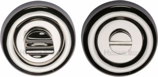 V6720-PNF Heritage Brass Thumbturn & Emergency Release Polished Nickel Finish
