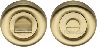 V6720-SB Heritage Brass Thumbturn & Emergency Release Satin Brass Finish