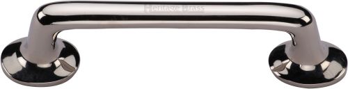 Click Here To Enlarge This Photo Of C0376 96-PNF Heritage Brass Cabinet Pull Traditional Design 96mm ctc Polished Nickel Finish