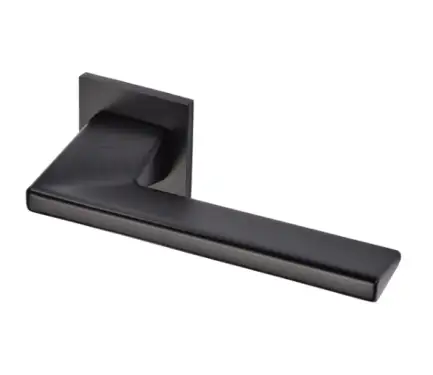 Click Here To Enlarge This Photo Of 5M-4140-Q-153 M.Marcus Sorrento Seville Lever Set on Square Rose Matt Black