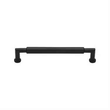 Click Here To Enlarge This Photo Of C0319 101-BKMT Heritage Brass Cabinet Pull Bauhaus Round Design 101mm ctc Matt Black Finish
