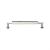 C0319 101-PNF Heritage Brass Cabinet Pull Bauhaus Round Design 101mm ctc Polished Nickel Finish