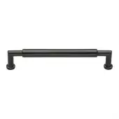 C0319 203-MB Heritage Brass Cabinet Pull Bauhaus Round Design 203mm ctc Matt Bronze Finish