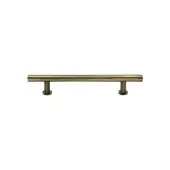 C0362 101-AT Heritage Brass Cabinet Pull T-Bar Design with 16mm Rose 101mm ctc Antique Brass Finish