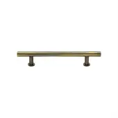 C0362 128-AT Heritage Brass Cabinet Pull T-Bar Design with 16mm Rose 128mm ctc Antique Brass Finish