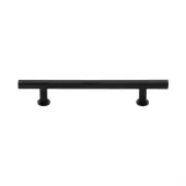 C0362 160-BKMT Heritage Brass Cabinet Pull T-Bar Design with 16mm Rose 160mm ctc Matt Black Finish