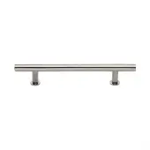 C0362 160-PNF Heritage Brass Cabinet Pull T-Bar Design with 16mm Rose 160mm ctc Polished Nickel Finish