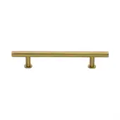 C0362 160-SB Heritage Brass Cabinet Pull T-Bar Design with 16mm Rose 160mm ctc Satin Brass Finish
