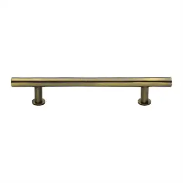 Click Here To Enlarge This Photo Of C0362 203-AT Heritage Brass Cabinet Pull T-Bar Design with 16mm Rose 203mm ctc Antique Brass Finish