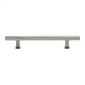C0362 203-PNF Heritage Brass Cabinet Pull T-Bar Design with 16mm Rose 203mm ctc Polished Nickel Finish