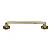 C0376 256-PB Heritage Brass Cabinet Pull Traditional Design 256mm ctc Polished Brass Finish