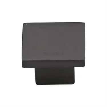 Click Here To Enlarge This Photo Of C1254 32-MB Heritage Brass Cabinet Knob Classic Square Design 32mm Matt Bronze finish