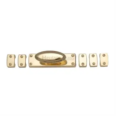 Click Here To Enlarge This Photo Of C1688-PB Heritage Brass Espagnolette Bolt Polished Brass finish