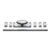 C1688-SC Heritage Brass Espagnolette Bolt Satin Chrome finish