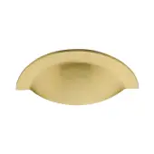 C1730-SB Heritage Brass Drawer Cup Pull Satin Brass
