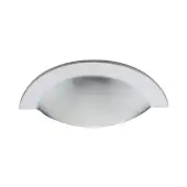 C1730-SC Heritage Brass Drawer Cup Pull Satin Chrome finish