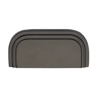 Click Here To Enlarge This Photo Of C1740-MB Heritage Brass Drawer Pull Bauhaus Design 76mm ctc Matt Bronze Finish